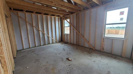 New construction Single-Family house 922 Palo Brea Loop, Hutto, TX 78634 Livingston Homeplan- photo 25 25