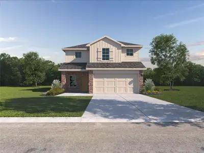 New construction Single-Family house 13505 Stage Coach Lane, Cresson, TX 76035 RENAE- photo 0