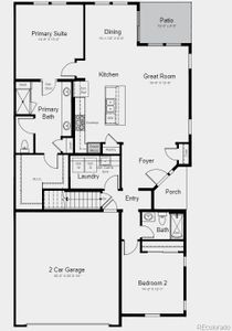 New construction Single-Family house 3473 N Denali Street, Aurora, CO 80019 Rocky Mountain - With Opt. Basement- photo 2 2