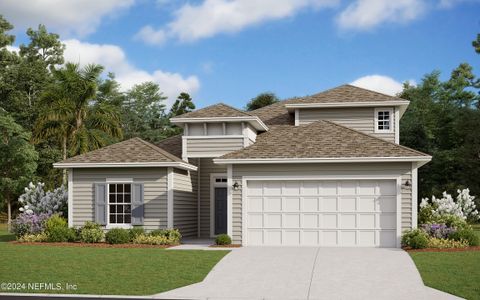 New construction Single-Family house 3577 Zydeco Loop, Green Cove Springs, FL 32043 Camden BONUS- photo 0