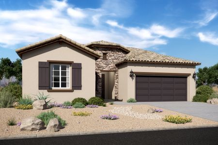 New construction Single-Family house 5891 N. 207Th Ave, Buckeye, AZ 85396 Cardinal- photo 14 14