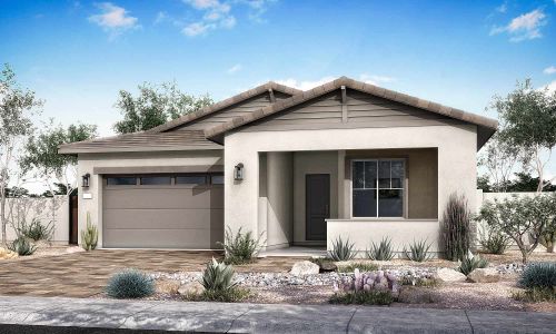 New construction Single-Family house Cedar Plan 40-5, 22503 E. Saddle Ct., Queen Creek, AZ 85142 - photo