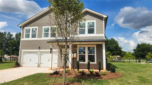 New construction Single-Family house 2158 Boxwood Circle Se, Conyers, GA 30094 Astrid Homeplan- photo 2 2