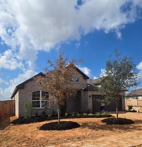 New construction Single-Family house 30547 Zoysia Point Lane, Fulshear, TX 77423 Bradford- photo 0