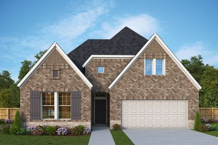 New construction Single-Family house The Forestview, 18203 Moonlit Arbor Trail, Cypress, TX 77433 - photo