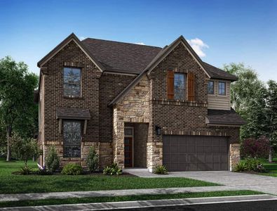 New construction Single-Family house 9851 Iris Haven Lane, Richmond, TX 77407 Verdin- photo 0