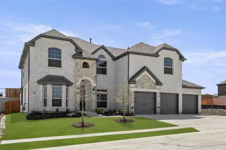 New construction Single-Family house 815 Bleriot Drive, Fate, TX 75087 Regency 2F (w/Game)- photo 1 1