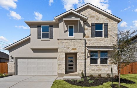 New construction Single-Family house 309 Doodle Lane, Hutto, TX 78634 Sabine - photo