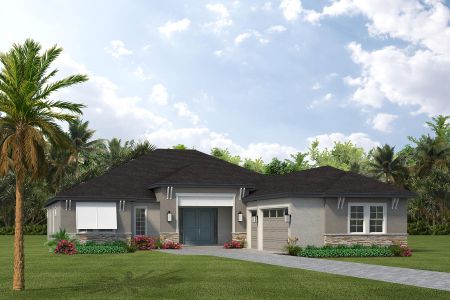 New construction Single-Family house 2734 Pelagornis Drive, Melbourne, FL 32940 Princeton- photo 0