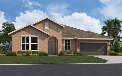 New construction Single-Family house 7469 Sea Manatee Street, Parrish, FL 34219 Arlington- photo 0