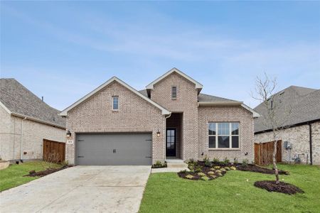 New construction Single-Family house 4036 Prickly Pear Avenue, Aubrey, TX 76227 The Pemshore- photo 0