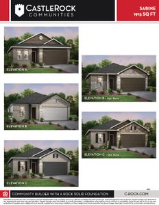 New construction Single-Family house 964 Gray Cloud Dr., New Braunfels, TX 78130 Sabine- photo 2 2