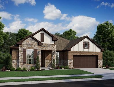 New construction Single-Family house Congress, 1504 Homestead Farms Drive, Round Rock, TX 78665 - photo