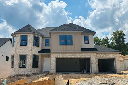 New construction Single-Family house 4041 Hosch Reserve Drive, Buford, GA 30519 Redwood- photo 0