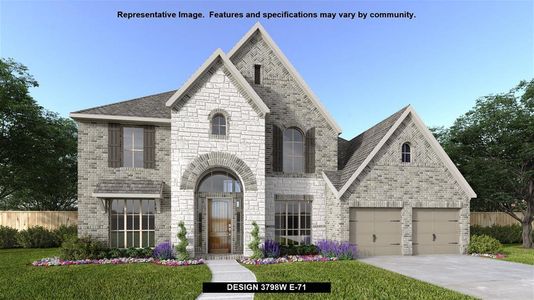 New construction Single-Family house Design 3798W, 1903 Olmsted Court, Katy, TX 77493 - photo