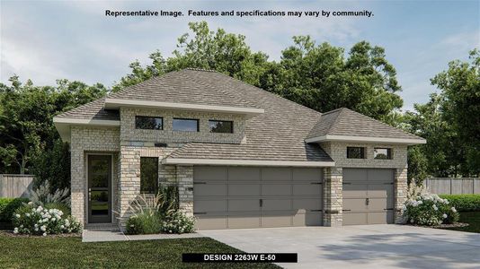 New construction Single-Family house 17301 Cain Clearing Pass, Austin, TX 78738 Design 2263W- photo 0 0