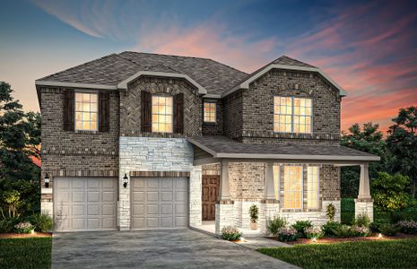 New construction Single-Family house 344 Rangars Ridge Place, Fort Worth, TX 76120 Albany- photo