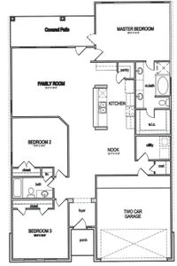 New construction Single-Family house Floor Plan 1821, 20107 Sedona Park Drive, Hockley, TX 77447 - photo