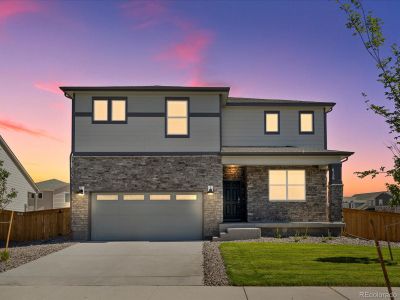 New construction Single-Family house 6159 Sugarloaf Street, Brighton, CO 80601 The Golden Gate- photo 0 0