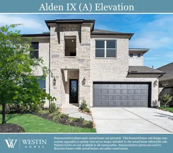 New construction Single-Family house 13906 Seneca Lake Drive, Texas City, TX 77568 The Alden IX- photo 1 1