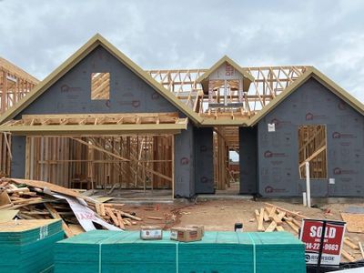 New construction Single-Family house 1308 Hickory Court, Weatherford, TX 76086 Havasu III- photo 1 1