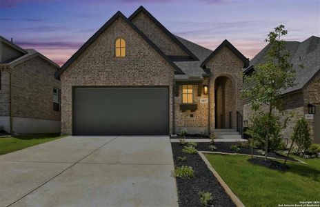 New construction Single-Family house 1837 Nettletree Road, New Braunfels, TX 78132 Windermere Plan- photo 0