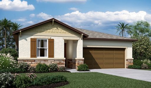 New construction Single-Family house 5213 Bee Balm Street, Lake Hamilton, FL 33851 - photo 2 2