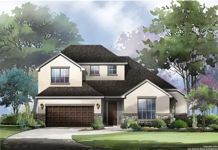 New construction Single-Family house 304 Flathead Lake, New Braunfels, TX 78130 Phillip : 60-2687F.1- photo 0