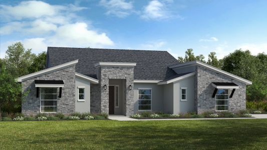 New construction Single-Family house 308 Canal Drive, Dripping Springs, TX 78620 Chesapeake- photo 0