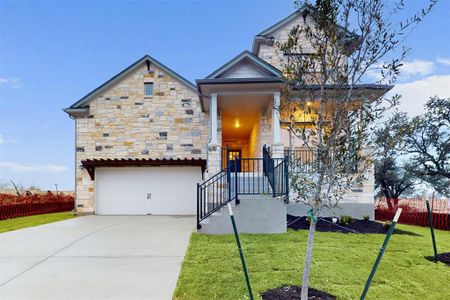 New construction Single-Family house 1013 Pansy Trl, Georgetown, TX 78628 Balcones- photo 0