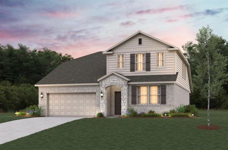 New construction Single-Family house 3914 Condor Drive, Crandall, TX 75114 Cascade- photo 0