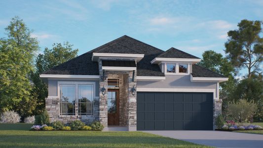 New construction Single-Family house Middleton, 26118 Happy Home Street, Hockley, TX 77447 - photo