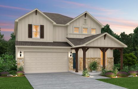 New construction Single-Family house Lochridge, 513 Exploration Circle, Liberty Hill, TX 78642 - photo
