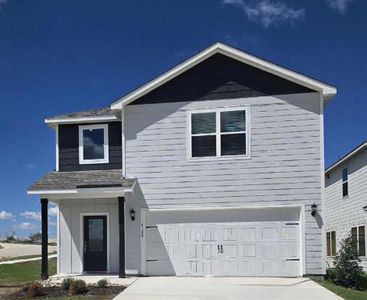 New construction Single-Family house 14120 Golden Valley Road, Ponder, TX 76259 Rayburn- photo 0