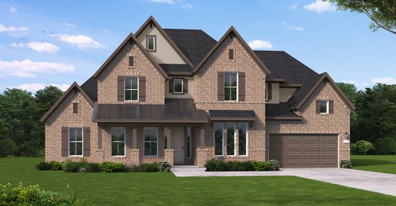 New construction Single-Family house Pinehurst (4495-HL-65), 4602 Orchard Creek Lane, Manvel, TX 77578 - photo