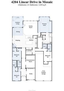 New construction Single-Family house 4204 Linear Drive, Celina, TX 75078 216 Plan- photo 1 1