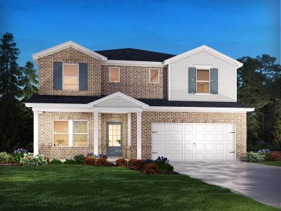 New construction Single-Family house 3142 Bell Nook Way, Lawrenceville, GA 30044 - photo 0