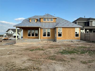 New construction Single-Family house 361 Crescent Moon Ct, Dripping Springs, TX 78620 Hathaway Homeplan- photo 24 24