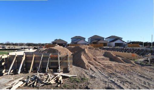 New construction Single-Family house 357 Andesite Trl, Liberty Hill, TX 78642 Bosque - photo