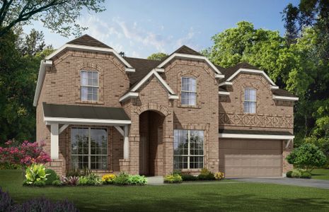 New construction Single-Family house Concept 3135, 1209 Terrain Road, Midlothian, TX 76065 - photo