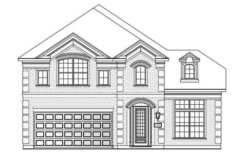 New construction Single-Family house Sterling II, 14104 Notting Hill Drive, Little Elm, TX 75068 - photo