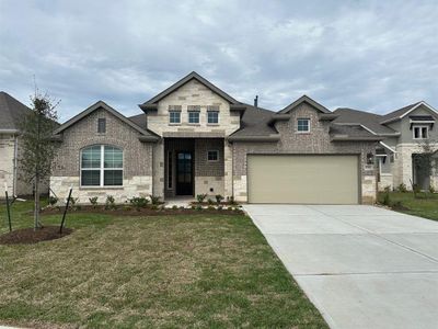 New construction Single-Family house 12502 Blossom Drive, Tomball, TX 77375 Bradford- photo 0 0