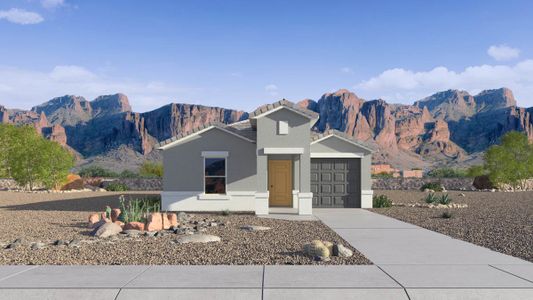 New construction Single-Family house 12192 E Aster Ln, San Tan Valley, AZ 85132 Ava- photo 0