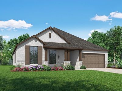 New construction Single-Family house Fairhall Plan, 2927 Blenheim Park, Bulverde, TX 78163 - photo