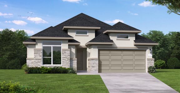 New construction Single-Family house 3200 Crosby Crk, Schertz, TX 78108 Callisburg (2566-CM-40)- photo 0 0