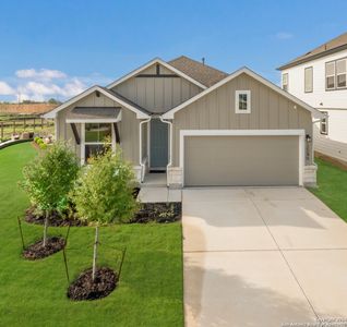 New construction Single-Family house 12240 Latticework, Schertz, TX 78154 Lanport- photo 0