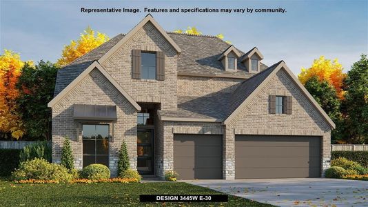 New construction Single-Family house Design 3445W, 8706 Fairway Palms Drive, Cypress, TX 77433 - photo