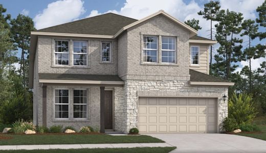 New construction Single-Family house 10524 Briceway Bay, San Antonio, TX 78254 Bastrop- photo 0 0