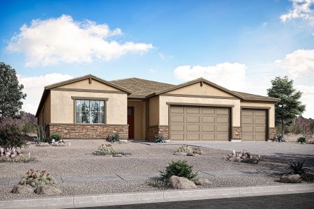 New construction Single-Family house 29068 N 136Th Ln, Peoria, AZ 85383 Olive- photo 1 1