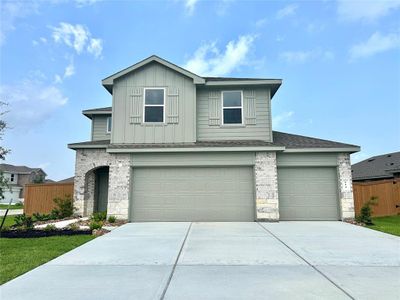 New construction Single-Family house 616 San Jacinto Trail, Dayton, TX 77535 Plan E30K- photo 0